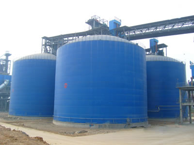 峨山水泥钢板库改造